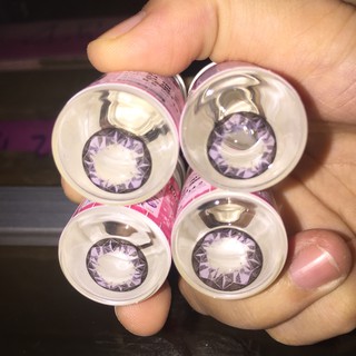 Lens tím tự nhiên, tặng kèm khay gương