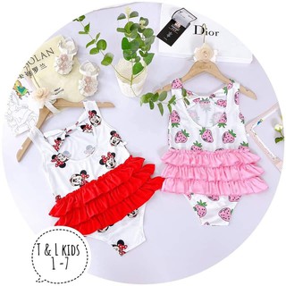 Bộ đồ bơi/ bikini liền thân cho bé