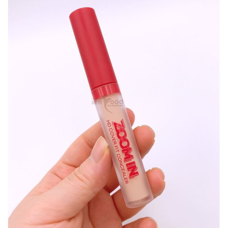 Kem Che Khuyết Điểm Che Phủ Hoàn Hảo, Tự Nhiên Black Rouge Zoom In HD Cover Fit Concealer 3g | BigBuy360 - bigbuy360.vn