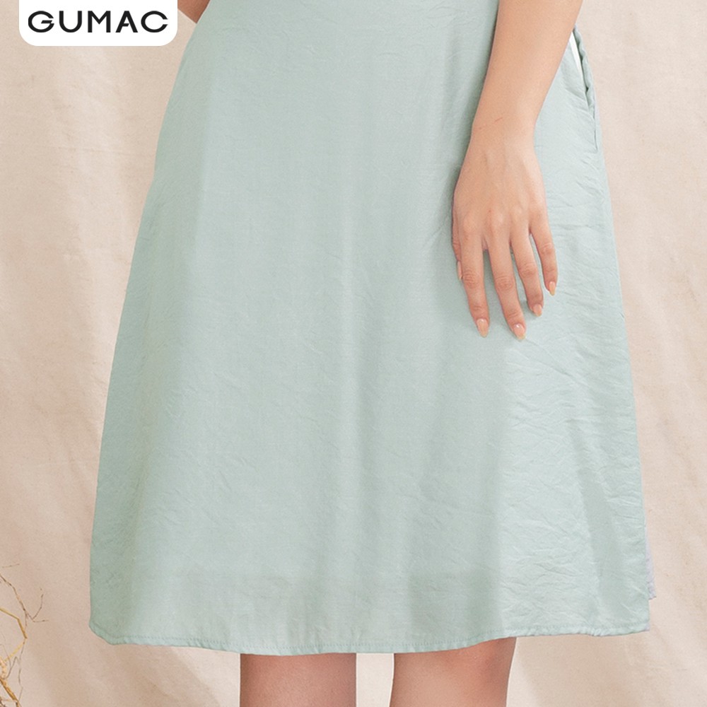 [Mã MABR07062 giảm 8% tối đa 50K đơn từ 249K] Đầm nữ tay xẻ đăng ten DA1082 GUMAC | BigBuy360 - bigbuy360.vn