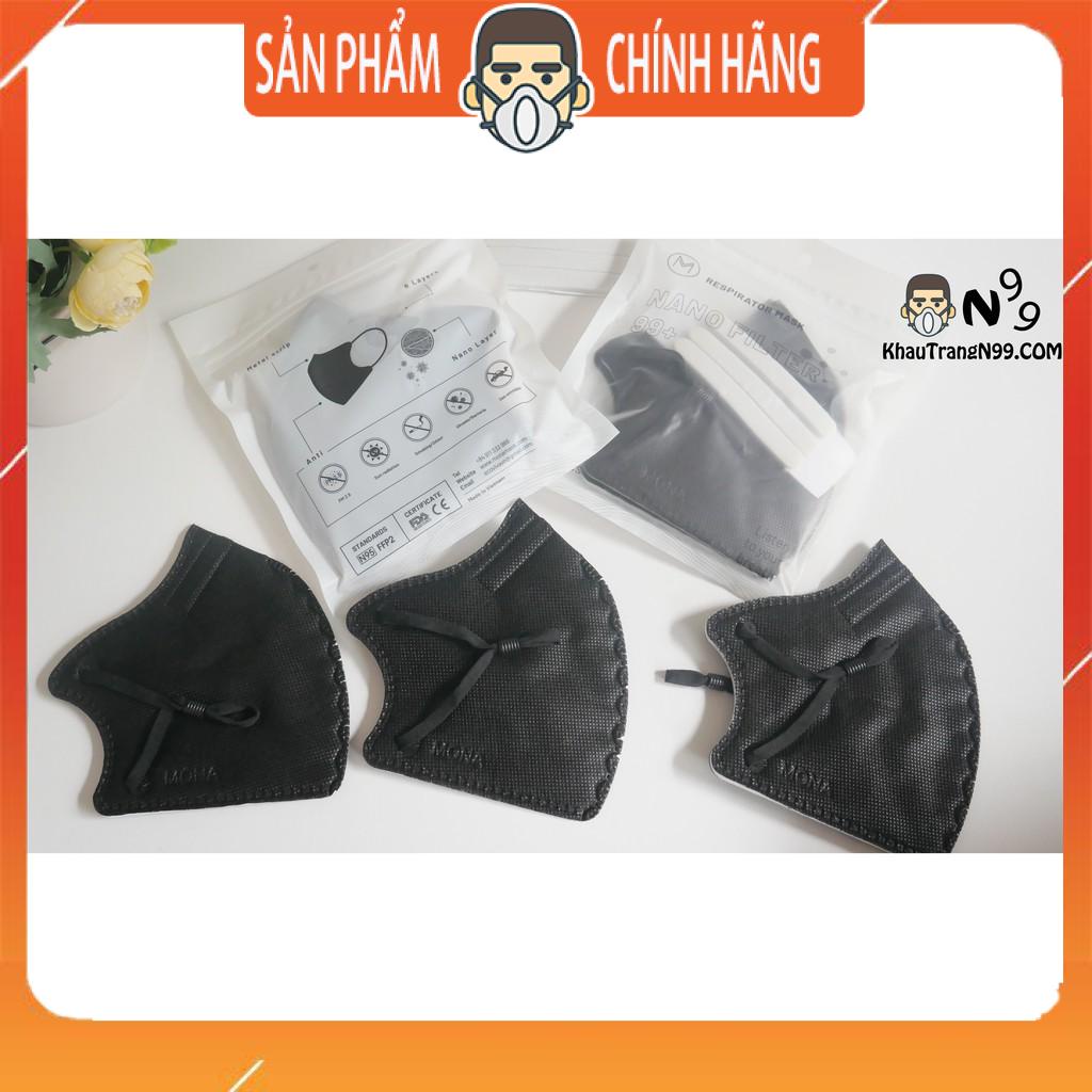 Hộp 30c khẩu trang Mona Mask N99 đạt nhiều chuẩn quốc tế chống bụi mịn