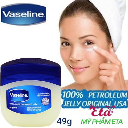 Sáp dưỡng ẩm đa năng VASELINE 100% Pure Petroleum Jelly Original Mỹ 49g
