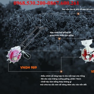 MÁY GIEO HẠT VINAFARM 989