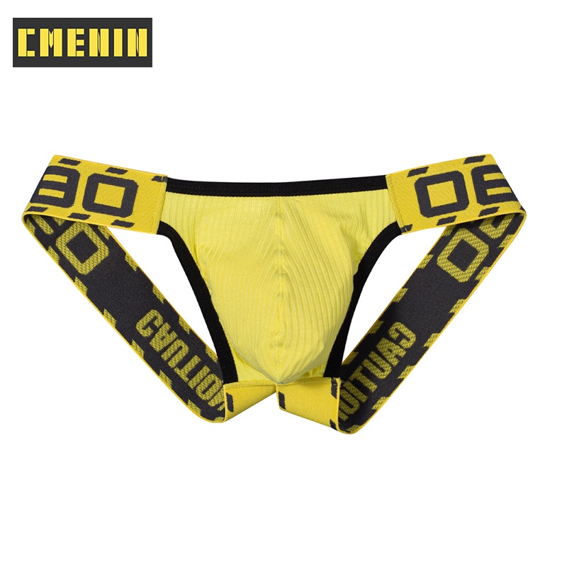 Cmenin BS 1 Quần Lót Nam Bằng Cotton Có Dây Đeo Quyến Rũ Thoải Mái Tanga Tanga Bsizna Meska BS3209