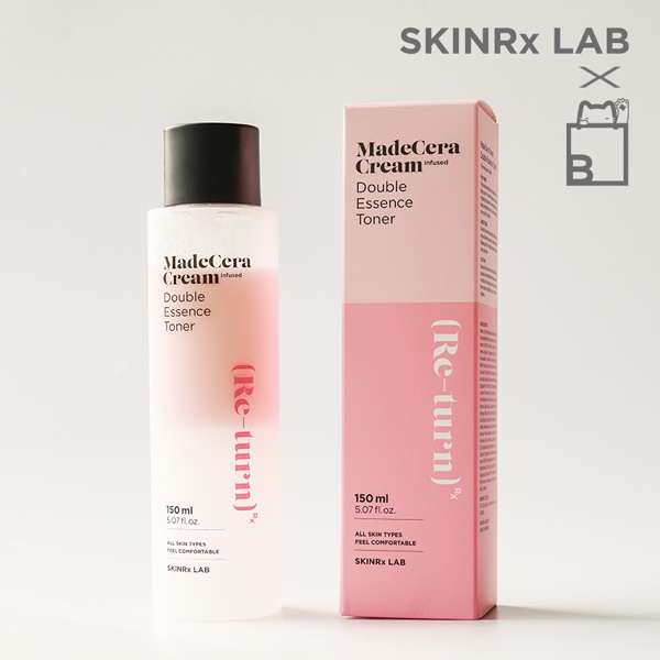 Nước cân bằng SKINRx LAB MadeCera Cream Double Essence Toner 150ml