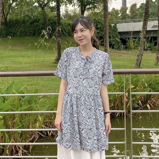 [ 2HAND ] ĐẦM HOA NHÍ NGẮN