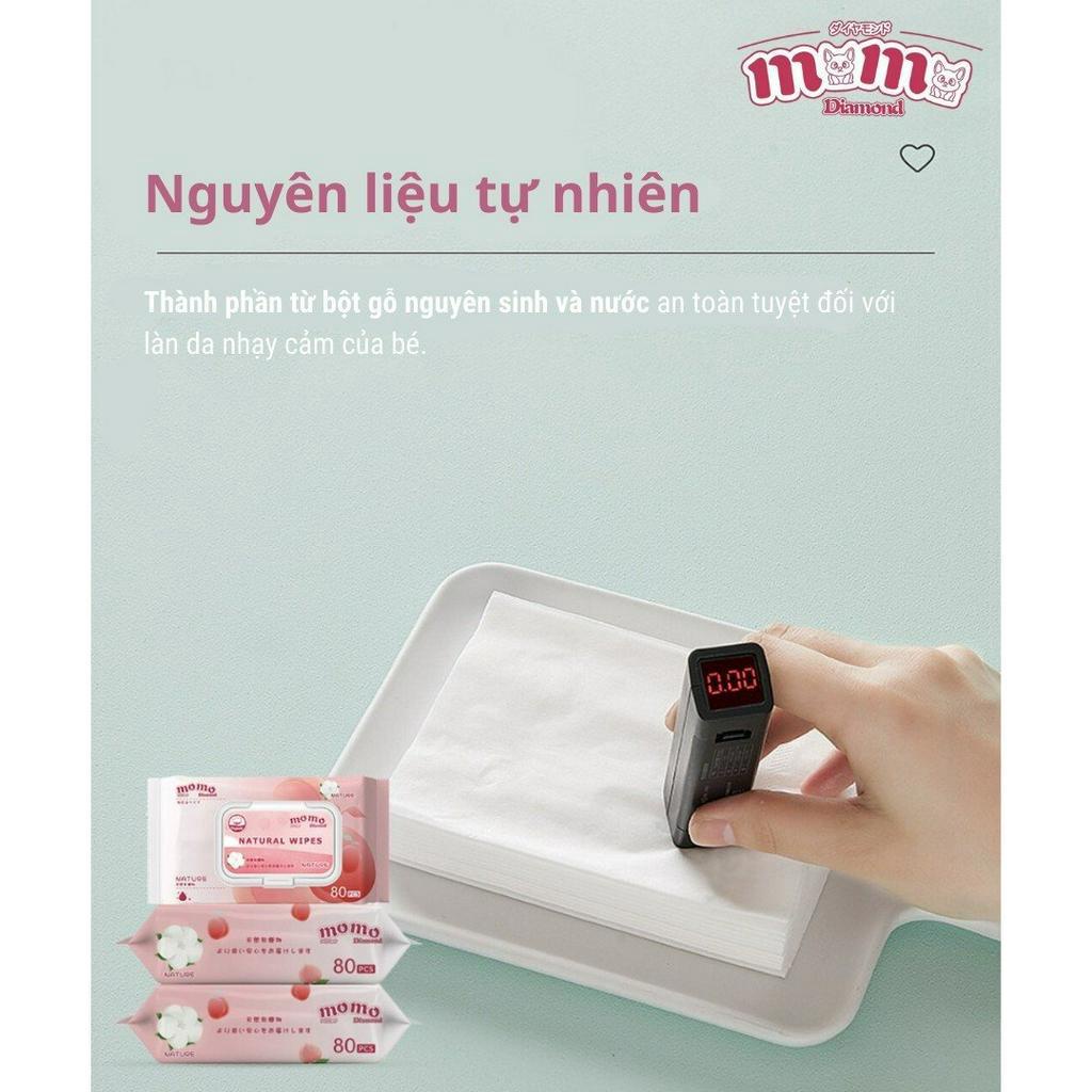 KHĂN ƯỚT TỰ TAN MOMO DIAMOND