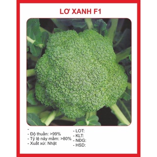 Hạt Giống Súp Lơ Xanh 0.2gr hạt giống bốn mùa