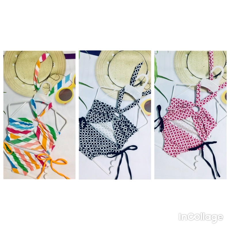 set bộ bơi bikini bé gái