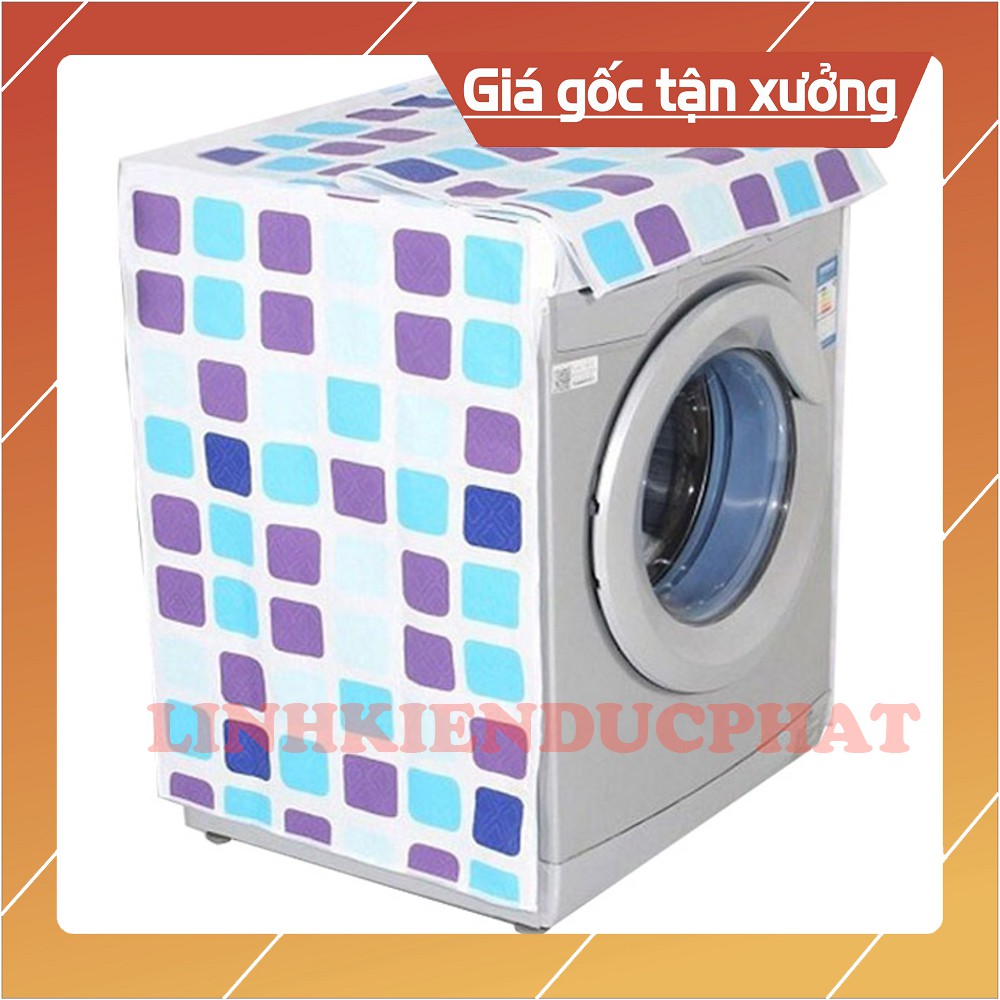 ÁO TRÙM MÁY GIẶT CỬA TRÊN, CỬA NGANG SIZE LỚN 9KG TRỞ XUỐNG TIỆN LỢI BẢO VỆ MÁY GIẶT CHỐNG BỤI BẨN