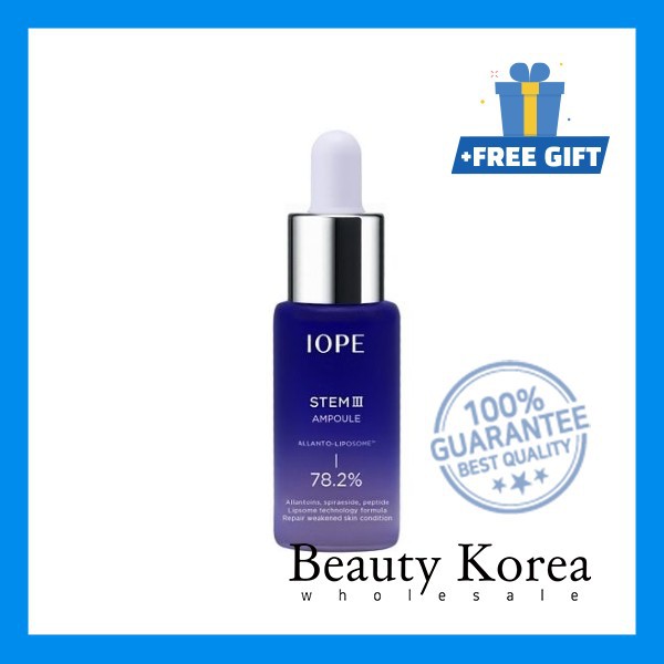 Hàng mới về Tinh chất chăm sóc da Stem 3 Ampoule 10ml