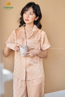 Bộ Lụa Vàng Ziczac - Lửng