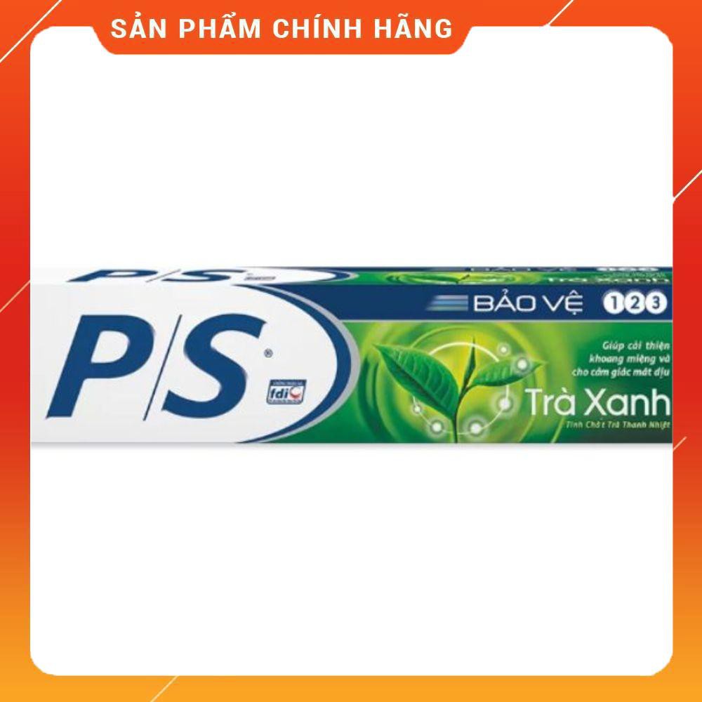 Kem Đánh Răng PS Trà Xanh Bảo Vệ 1 2 3 Tuýp 190g