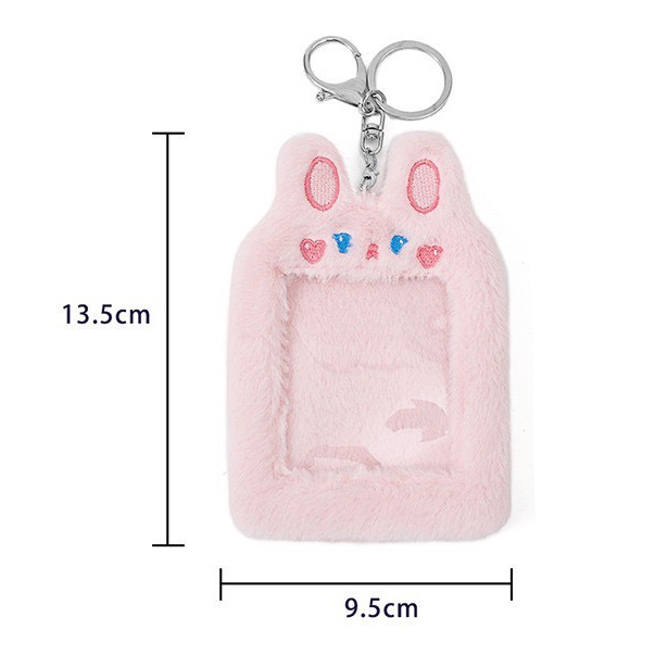 Móc Khóa Đeo Thẻ Card Holder Thú Bông