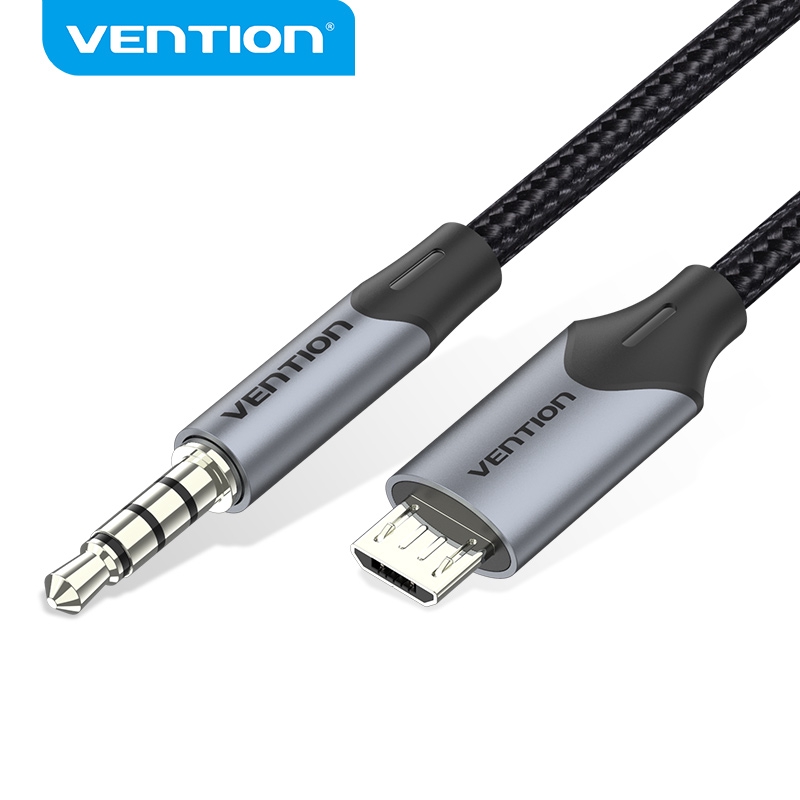 Dây Cáp Micro Thu Âm Vention Micro USB/3.5mm Dành Cho Livestream/Karaoke/Quay TikTok