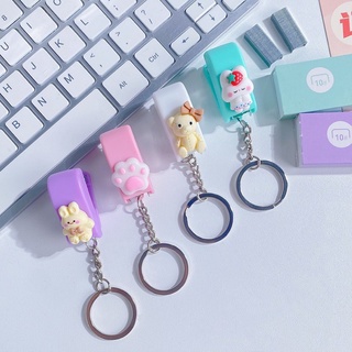 Móc Khoá Đồ Bấm Kim Mini Mẫu Thú Cute