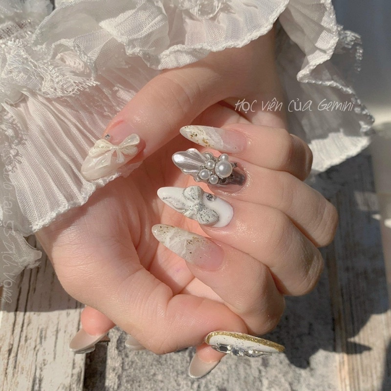 Tay áo Chụp ảnh Móng, Nail siêu xinh