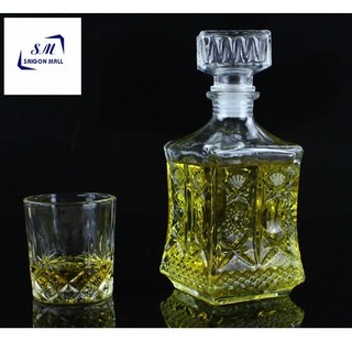 BR05-Bình Đựng Ngâm Sâm Thuỷ Tinh 750ml