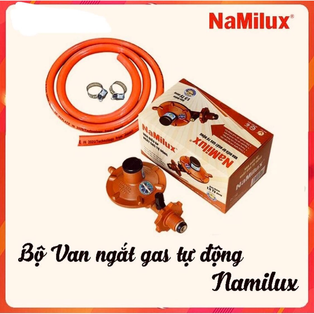 Bộ Van Gas Namilux NA- 336S/337S Chính Hãng Điều Áp Ngắt Ga Tự Động, An Toàn Tuyệt Đối