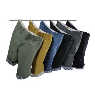 Quần Short Kaki Nam cao cấp Pigofashion PSK01.1 màu ghi chú (tặng vớ)