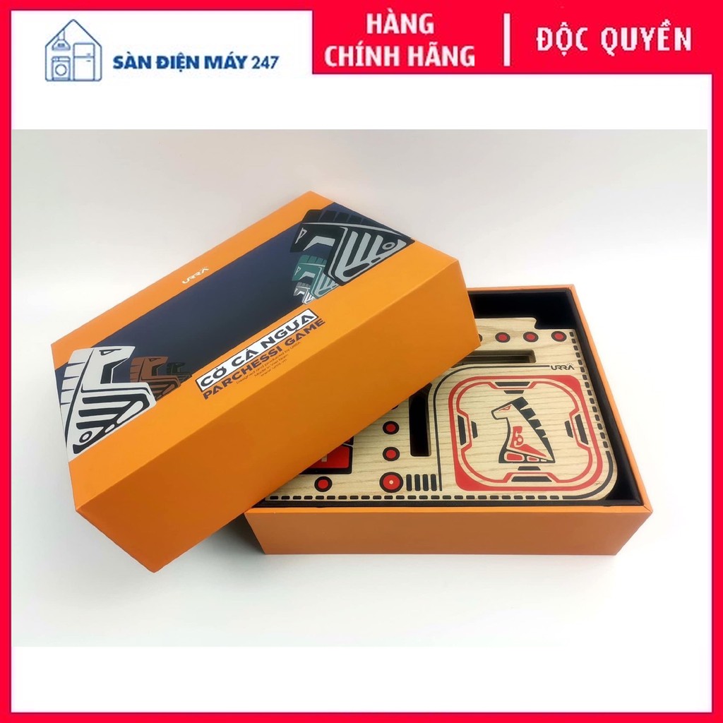 [FREESHIP] Bộ cờ cá ngựa Ludo Urra Toys - Made in Vietnam, handmade 100%, Quân cá ngựa làm bằng nhựa cao cấp Epoxy resin