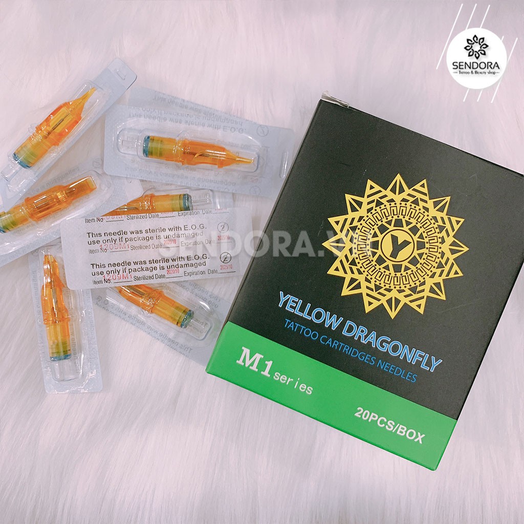 Hộp 20 Kim ngòi Máy Pen phun xăm - kim 1, 3, 7, 9, 15