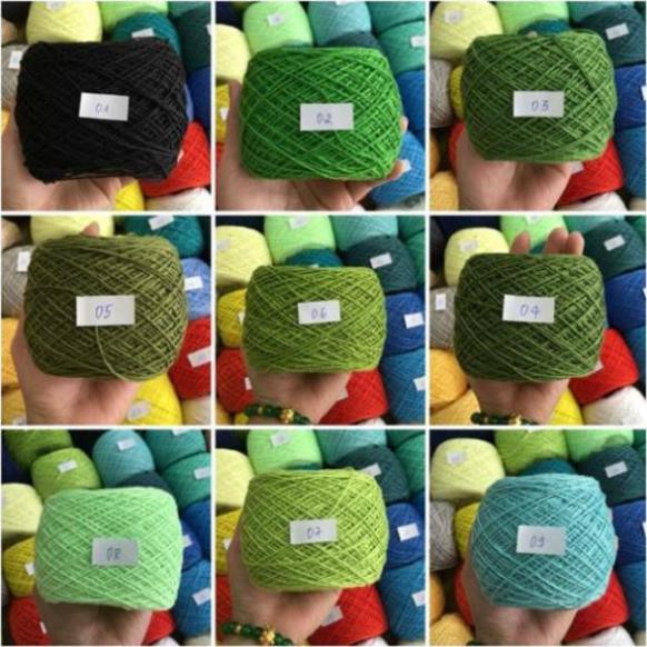 Sợi Cotton Việt Nam 1mm Bảng Màu 2