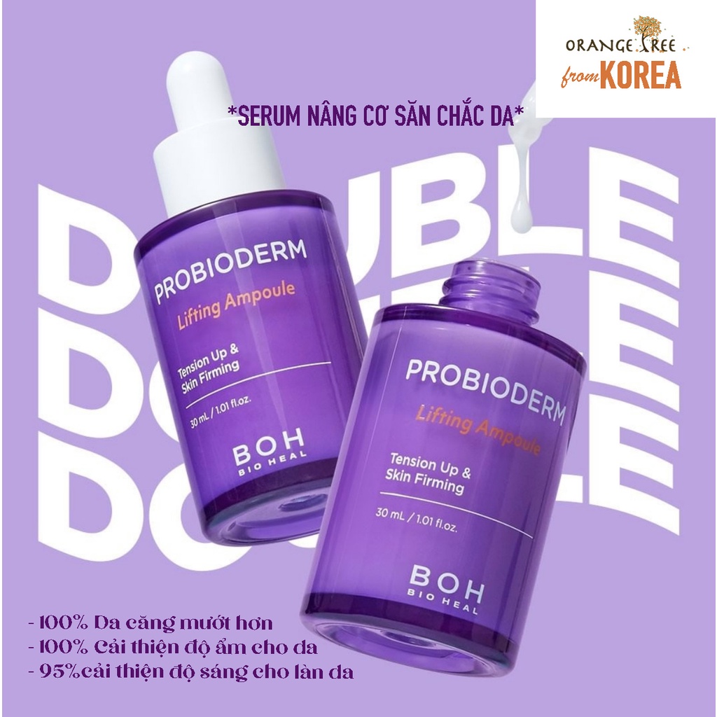 Tinh chất nâng cơ săn chắc da BIO HEAL BOH Probioderm Lifting Ampoule 30ml