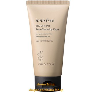 Sữa Rửa Mặt 150g Innisfree Chiết Xuất Than Núi Lửa Jeju Volcanic Pore Cleansing Foam shopee.vn/ehome2shop.
