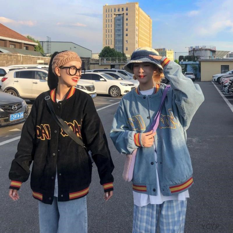 Áo Khoác Bóng Chày Form Rộng Thời Trang Hong Kong 2021 Cho Nữ | BigBuy360 - bigbuy360.vn