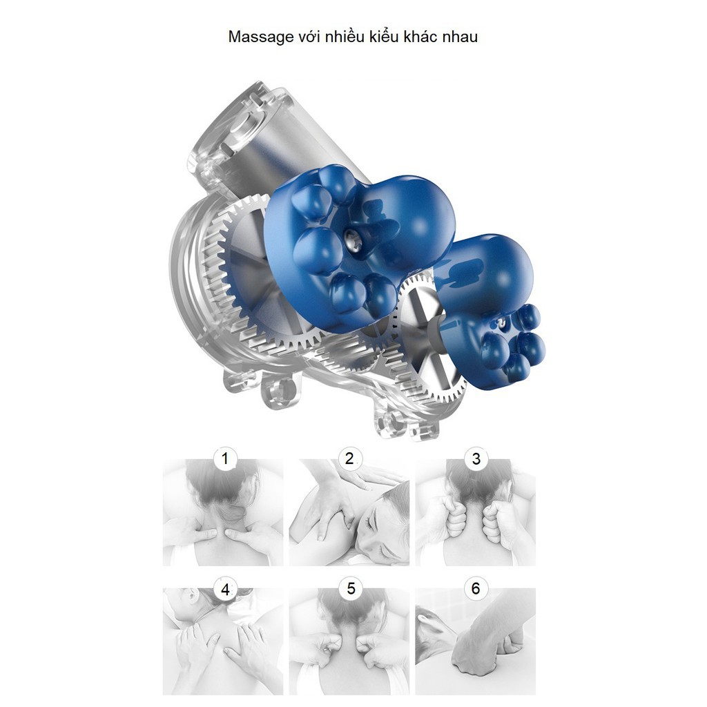 Máy massage cổ, gáy, mắt V2