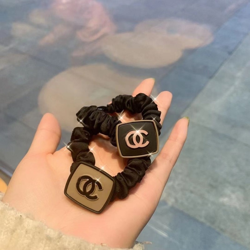 Dây Buộc Tóc In Chữ Hợp Kim Thời Trang Xinh Xắn Cho Nữ