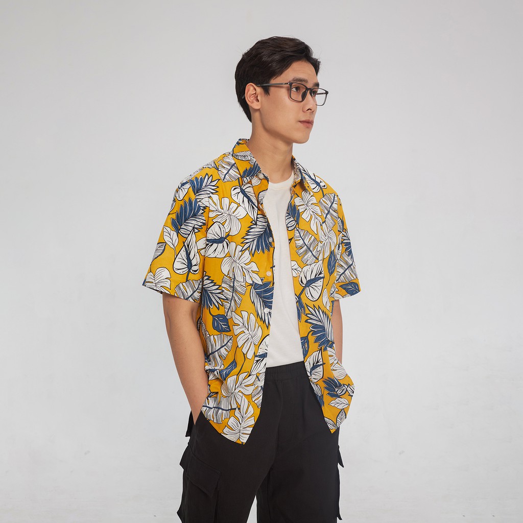 Áo sơ mi đi biển LOOK FLORAL SHIRTS 2021