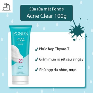 Sữa Rửa Mặt Pond's 100g - Mẫu Mới