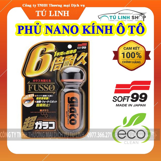 Phủ Nano kính ô tô Ultra Glaco - Soft99 ( Phủ Nano từ 6 đến 12 tháng )