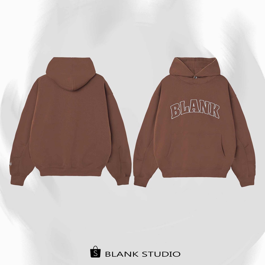 Áo Hoodie Mũ Trùm Vải Nỉ Unisex BLANK HOODIE - BLANK Brand Chính Hãng