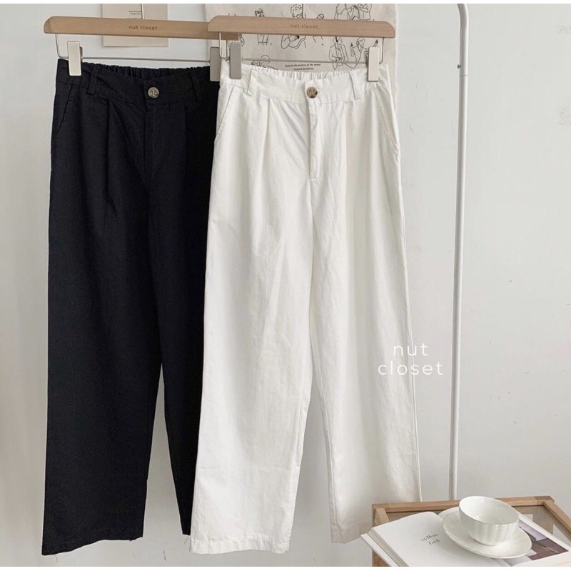 quần baggy kaki chun sau ( ống rộng) | BigBuy360 - bigbuy360.vn