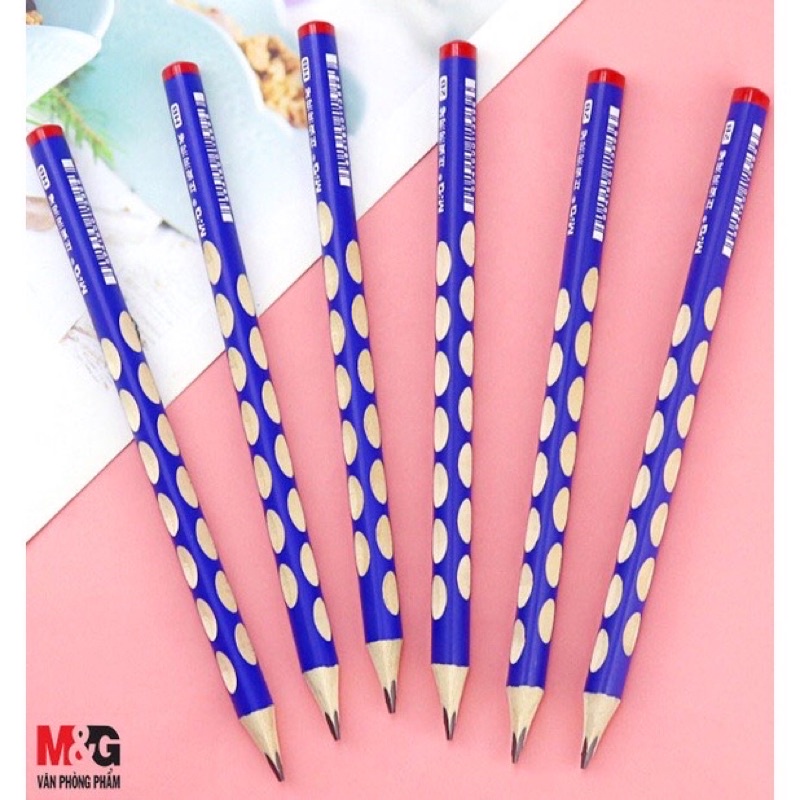 Hộp 12 cây bút chì định vị tay cầm 2B M&G