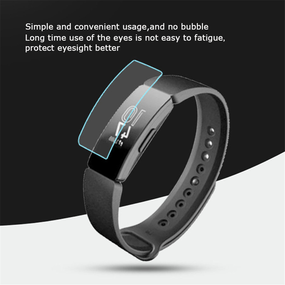 📞TOP💻 3/6Pcs HD Clear 2.5D Curved Anti-Shock Protective case For Fitbit Inspire/Inspire HR