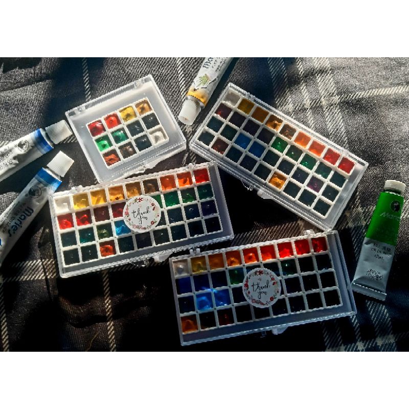 Pocket màu nước maries 36 màu 0.5ml