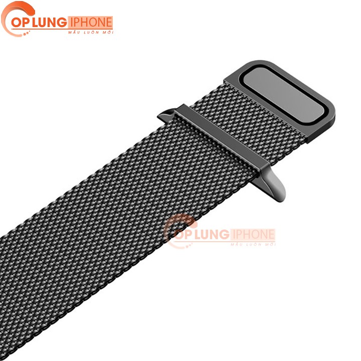 Dây Đeo Inox Cho Apple Watch Milanese Loop 38/40/42/44mm - Dây Đeo Nam Châm Bằng Thép Không Gỉ Cho Series 1 2 3 4 5