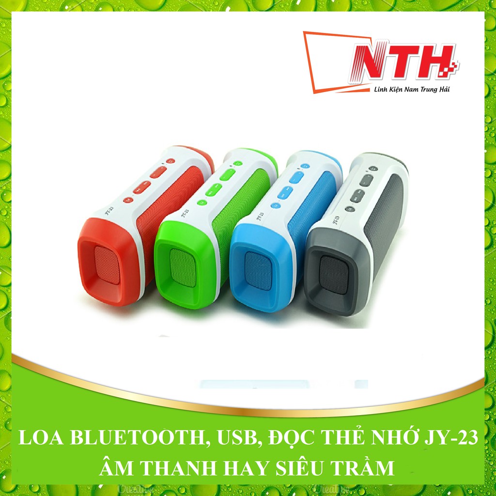 [Mã ELHACE giảm 4% đơn 300K] [NTH] Loa Bluetooth, USB, Đọc thẻ Nhớ JY-23 Âm Thanh Hay Siêu Trầm