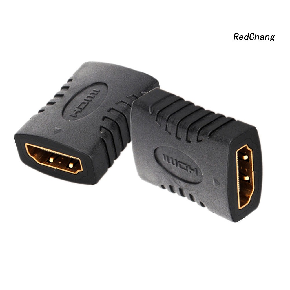 -SPQ- 5Pcs 19 Pin HDMI Female to 19 Pin Female Coupler Extender Adapter Converter