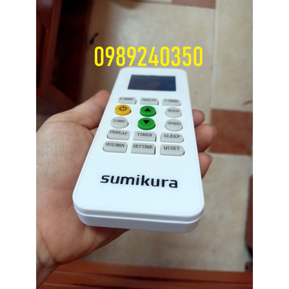 Điều khiển remote điều hòa máy lạnh Sumikura