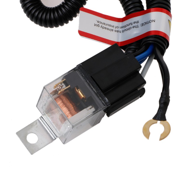 Bộ rơ le đấu nối dây còi điện 12V chuyên dụng cho xe hơi