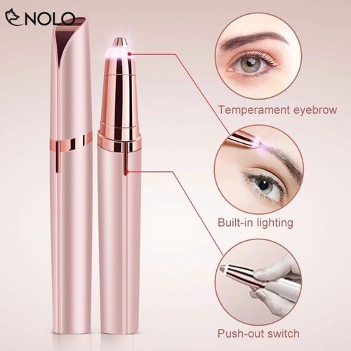 Máy Tỉa - Cạo Lông Mày Bằng Điện Flawless Nhỏ Gọn, Tiện Dụng Cho Nữ