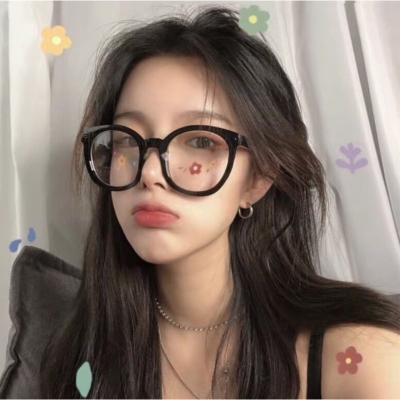 【Replaceable lenses】COD (AIMURUSI) Kính Gọng Vuông Chống Ánh Sáng Xanh Thời Trang Phong Cách Hàn Quốc Cho Nam Và Nữ