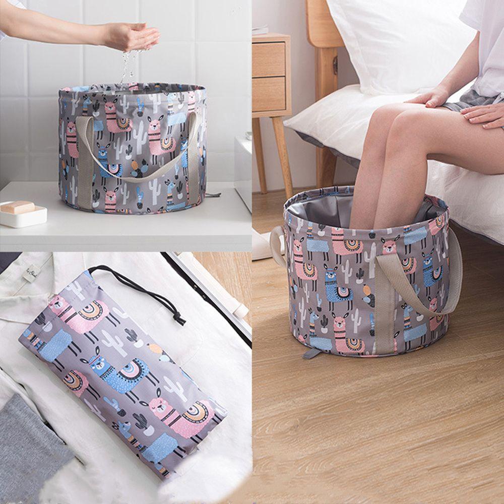 LANFY Túi Ngâm Chân Khi Đi Du Lịch Có Thể Gấp Gọn Tiện Lợi