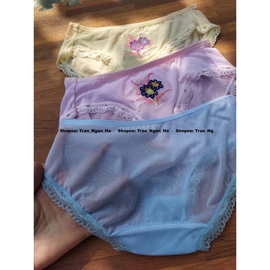 Quần lót ren xuyên thấu size nhỏ 40-46kg | BigBuy360 - bigbuy360.vn