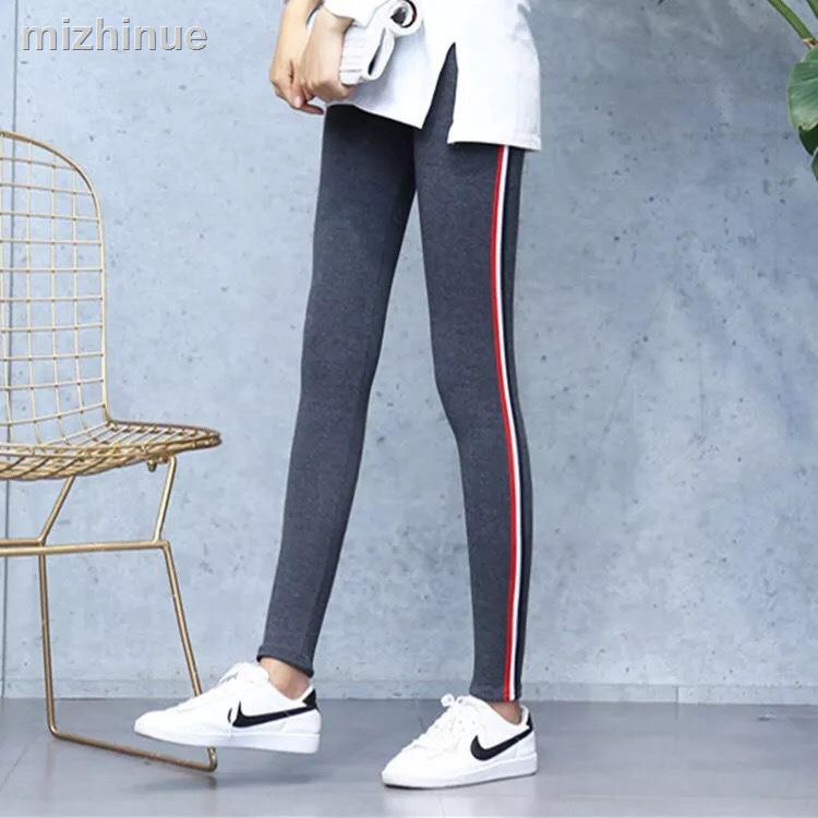 ☼❧☏Quần Legging Thể Thao Plus Size Lưng Cao Chất Liệu Cotton Phong Cách Hàn Quốc Dành Cho Nữ 45-110 KG | BigBuy360 - bigbuy360.vn